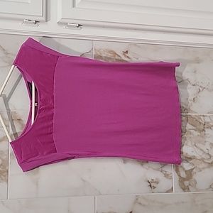 Hot pink Banana Republic blouse Size M